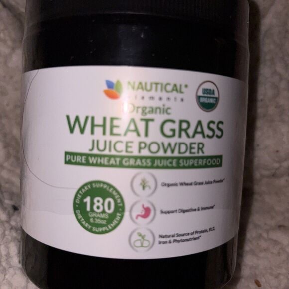 Natural Elements Other - Wheatgrass Powder - USDA Certified Organic Wheat Grass Powder 180 Servings